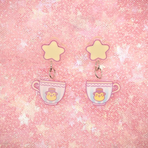 Tea Cup Earrings - Seigaeru