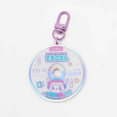 Keychain CD kawaii